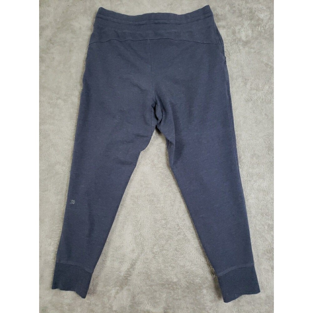 All In Motion Women's Medium Jogger Sweatpants Heather Blue Drawstring Pockets - Picture 14 of 16